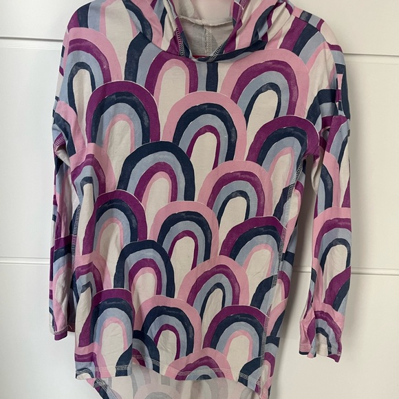 Tea Collection Hi-Lo Hoodie. Size 8. VGUC. - Picture 6 of 8